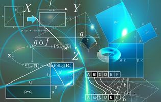 Shapes and mathy looking diagrams