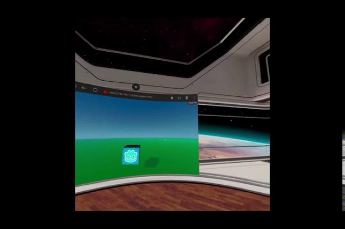 Video thumbnail from WebXR progress report #2